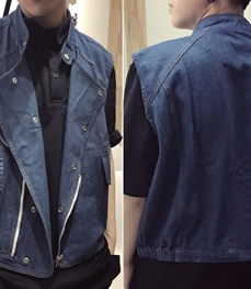 市场上装-马夹-时尚男装马甲