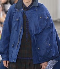 市场上装-中长外套-时尚商务派克