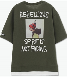 市场上装-T恤-休闲男装t恤