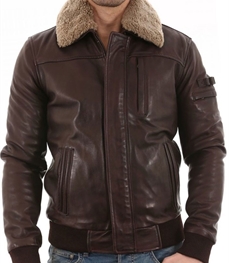 市场上装-皮衣-时尚男装皮衣