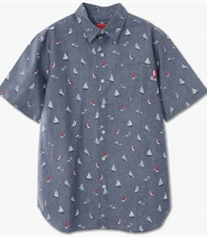 市场上装-衬衫-休闲男装衬衫