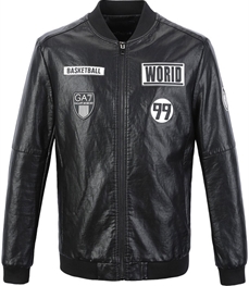 市场上装-皮衣-休闲男装皮衣