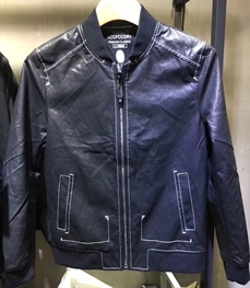 市场上装-皮衣-时尚男装皮衣