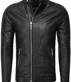 市场上装-皮衣-时尚男装皮衣