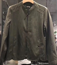 市场上装-皮衣-时尚男装皮衣