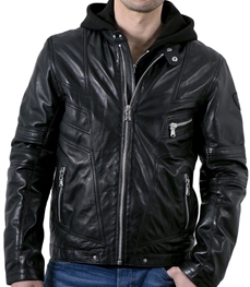 市场上装-皮衣-时尚男装皮衣