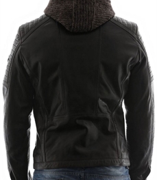 市场上装-皮衣-时尚男装皮衣