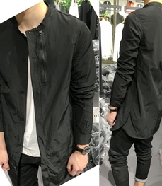 市场上装-中长外套-时尚男装中长外套