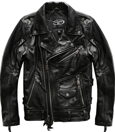 市场上装-皮衣-休闲男装皮衣