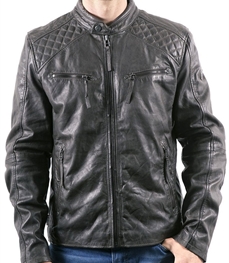 市场上装-皮衣-时尚男装皮衣