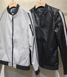 市场上装-皮衣-时尚男装皮衣