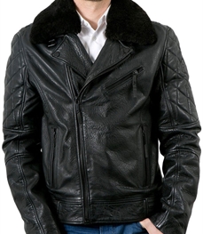 市场上装-皮衣-时尚男装皮衣