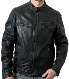 市场上装-皮衣-时尚男装皮衣