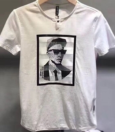 市场上装-T恤-时尚男装t恤