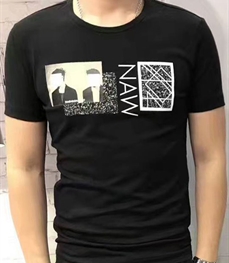 市场上装-T恤-时尚男装t恤