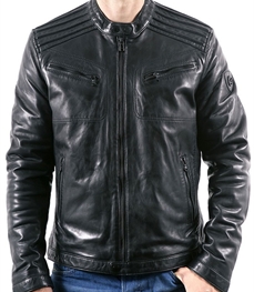 市场上装-皮衣-时尚男装皮衣