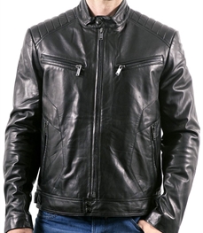 市场上装-皮衣-时尚男装皮衣