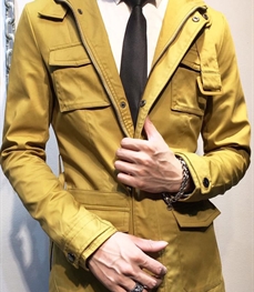 市场上装-中长外套-时尚男装中长外套