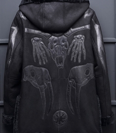 市场上装-皮衣-时尚男装皮衣