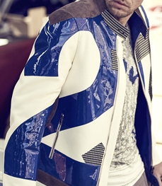 市场上装-皮衣-时尚商务皮衣