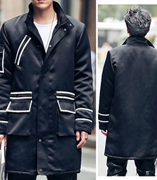 市场上装-中长外套-时尚男装中长外套