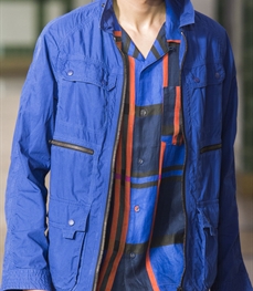 市场上装-中长外套-时尚商务派克