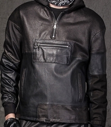 市场上装-皮衣-休闲男装皮衣