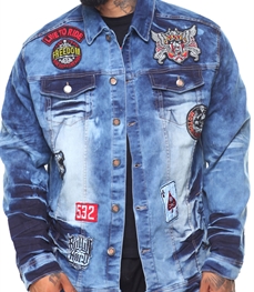 市场上装-夹克-时尚男装夹克