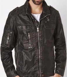 市场上装-皮衣-时尚男装皮衣