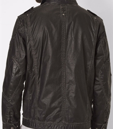 市场上装-皮衣-时尚男装皮衣