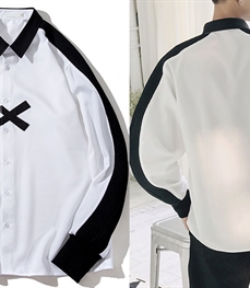 市场上装-衬衫-时尚男装衬衫