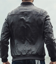 市场上装-皮衣-时尚男装皮衣