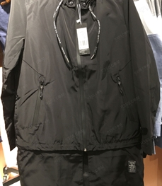 市场上装-中长外套-（实拍）时尚男装中长外套