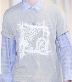 市场上装-T恤-时尚商务t恤