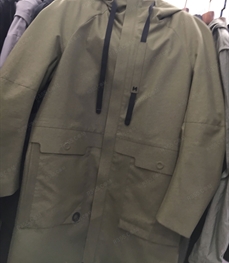 市场上装-中长外套-（实拍）时尚男装中长外套