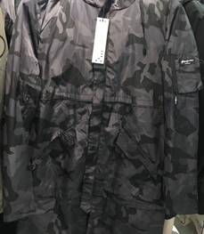 市场上装-中长外套-（实拍）时尚男装中长外套