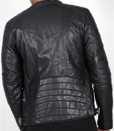市场上装-皮衣-时尚男装皮衣