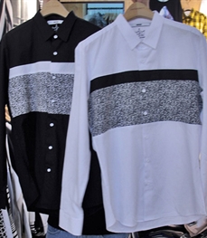 市场上装-衬衫-休闲男装衬衫