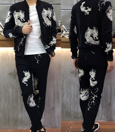 市场上装-套装-休闲男装套装