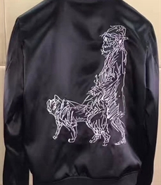 市场上装-夹克-时尚男装夹克