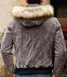 市场上装-皮衣-时尚男装皮衣
