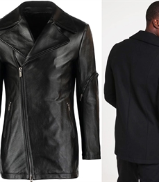 市场上装-皮衣-时尚男装皮衣