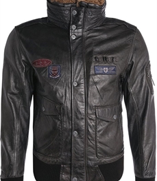 市场上装-皮衣-时尚男装皮衣