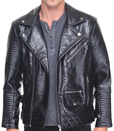 市场上装-皮衣-时尚男装皮衣