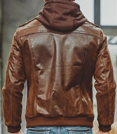 市场上装-皮衣-时尚男装皮衣