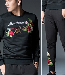 市场上装-套装-休闲男装套装