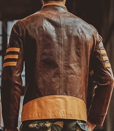 市场上装-皮衣-时尚男装皮衣