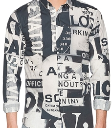 市场上装-衬衫-时尚男装衬衫