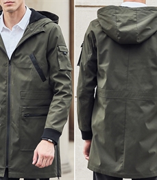 市场上装-中长外套-时尚男装中长外套