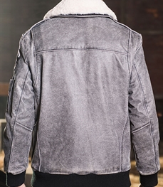 市场上装-皮衣-时尚男装皮衣